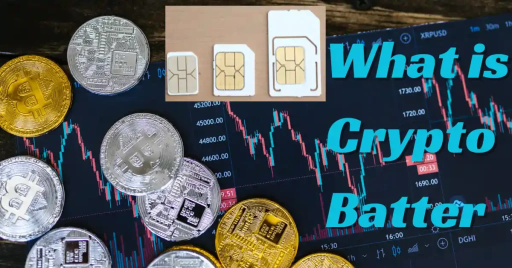 coins and sim cards on a graph